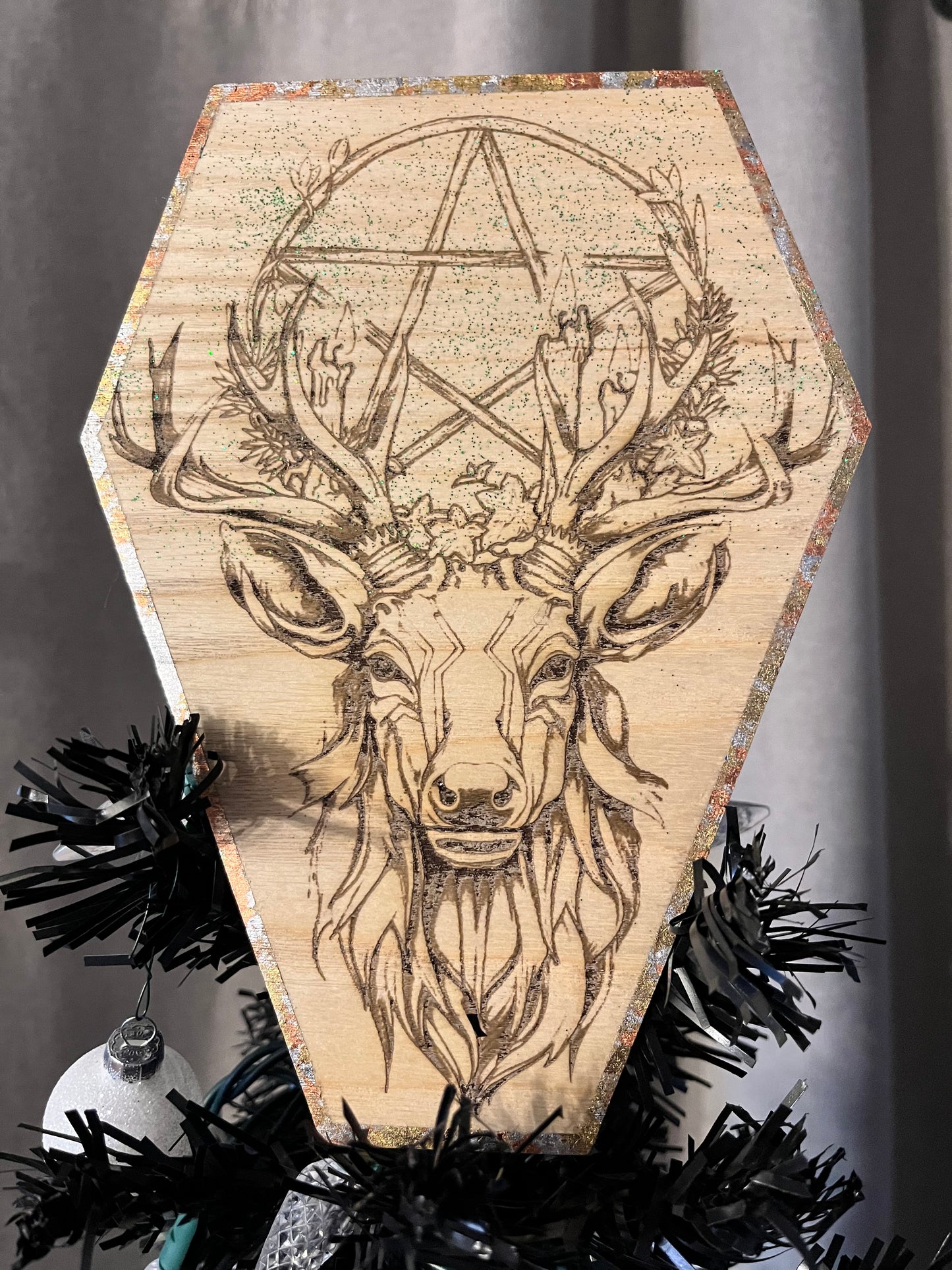 Yule Elk Tree Topper